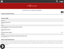 Tablet Screenshot of my.nwciowa.edu